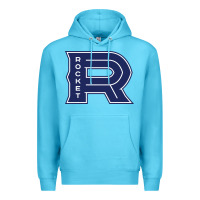 Ocean Blue laval rocket Premium Hoodie - DesignPulse
