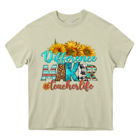 Mossy difference maker teacher life Heavy Core Tee - BundleAndBundleShop