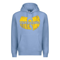 Colony Blue Vintage Premium Hoodie - DesignPulse