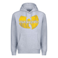 Heather Grey Vintage Premium Hoodie - DesignPulse