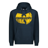Navy Vintage Premium Hoodie - DesignPulse