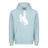 Blue Mist wyoming cowboys Premium Hoodie - DesignPulse
