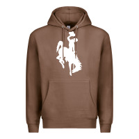 Chestnut wyoming cowboys Premium Hoodie - DesignPulse