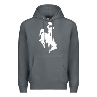 Rock wyoming cowboys Premium Hoodie - DesignPulse