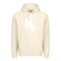 Sandshell wyoming cowboys Premium Hoodie - DesignPulse