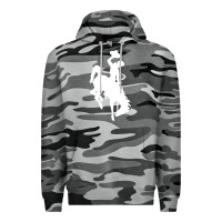 Slate Camo wyoming cowboys Premium Hoodie - DesignPulse