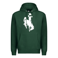 Sports Green wyoming cowboys Premium Hoodie - DesignPulse