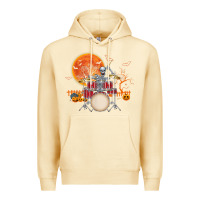 Pina Colada Skeleton Drummer Halloween Costume Playing Drums Mens Boys Premium Hoodie - DesignPulse