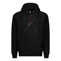 Black dave mustaine Premium Hoodie - DesignPulse