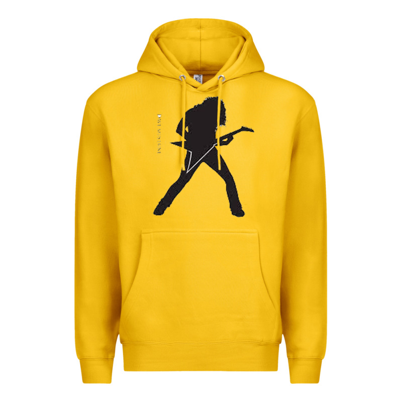Dave Mustaine Premium Hoodie by DesignPulse | Teevron