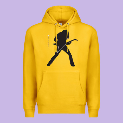 Dave Mustaine Premium Hoodie Designed By Designpulse