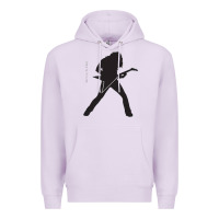 Lilac dave mustaine Premium Hoodie - DesignPulse