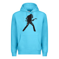 Ocean Blue dave mustaine Premium Hoodie - DesignPulse