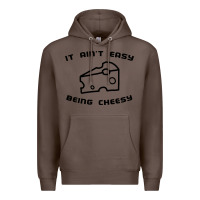 Coffee it ain't easy being cheesy Premium Hoodie - DesignPulse
