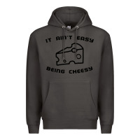 Smoke it ain't easy being cheesy Premium Hoodie - DesignPulse