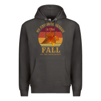 Smoke feminist my favorite season is fall patriarchy retro vintage long slee Premium Hoodie - DesignPulse