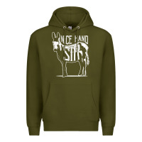 Army Green Nice Hand Sir Donkey Poker Funny Gambling Design For Fans Premium Hoodie - DesignPulse