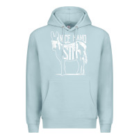 Blue Mist Nice Hand Sir Donkey Poker Funny Gambling Design For Fans Premium Hoodie - DesignPulse