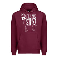 Burgundy Nice Hand Sir Donkey Poker Funny Gambling Design For Fans Premium Hoodie - DesignPulse
