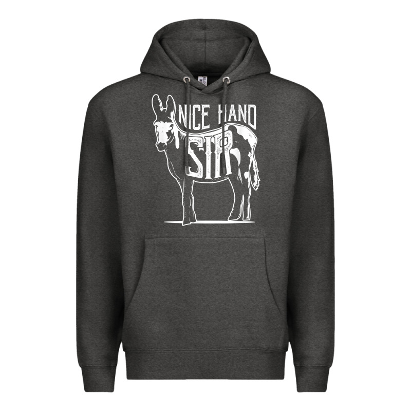Nice Hand Sir Donkey Poker Funny Gambling Design For Fans Premium Hoodie by DesignPulse | Teevron