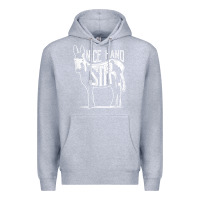 Heather Grey Nice Hand Sir Donkey Poker Funny Gambling Design For Fans Premium Hoodie - DesignPulse