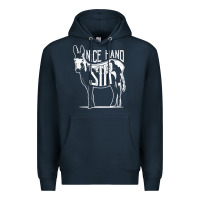 Navy Nice Hand Sir Donkey Poker Funny Gambling Design For Fans Premium Hoodie - DesignPulse