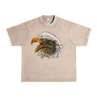 French Oak Bald Head Eagle Urban Heavy Tee - LillyAllenDesigns