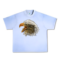 Grape Ice Bald Head Eagle Urban Heavy Tee - LillyAllenDesigns