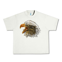 Pistachio Bald Head Eagle Urban Heavy Tee - LillyAllenDesigns