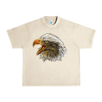 Sandshell Bald Head Eagle Urban Heavy Tee - LillyAllenDesigns