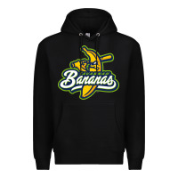 Black bananas Premium Hoodie - DesignPulse