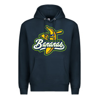 Navy bananas Premium Hoodie - DesignPulse
