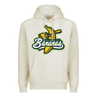 Oatmeal Heather bananas Premium Hoodie - DesignPulse
