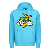 Ocean Blue bananas Premium Hoodie - DesignPulse