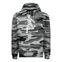 Slate Camo soccer player ball Premium Hoodie - DesignPulse