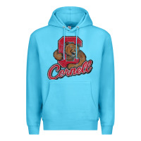 Ocean Blue cornell Premium Hoodie - DesignPulse