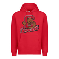 Red cornell Premium Hoodie - DesignPulse