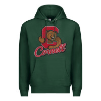 Sports Green cornell Premium Hoodie - DesignPulse