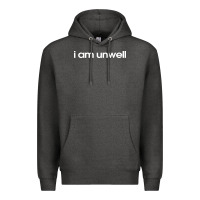 Charcoal Heather i am unwell Premium Hoodie - DesignPulse