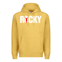 Antique Gold boxer r o c k y Premium Hoodie - DesignPulse