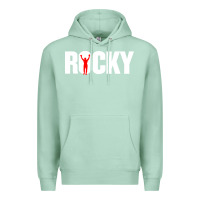 Seafoam boxer r o c k y Premium Hoodie - DesignPulse