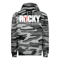 Slate Camo boxer r o c k y Premium Hoodie - DesignPulse