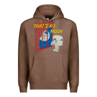 Chestnut that's no moon Premium Hoodie - DesignPulse