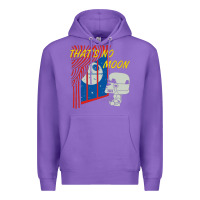 Purple that's no moon Premium Hoodie - DesignPulse