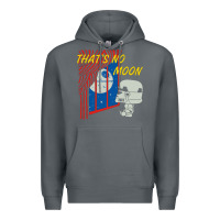 Rock that's no moon Premium Hoodie - DesignPulse