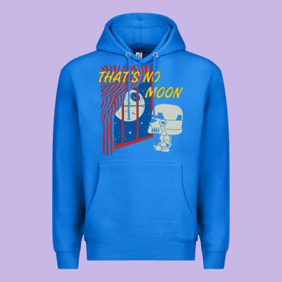 That's No Moon Premium Hoodie Designed By Designpulse
