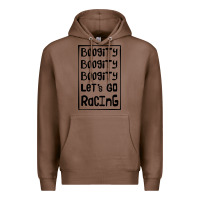 Chestnut boogity lets go racing Premium Hoodie - DesignPulse
