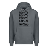 Rock boogity lets go racing Premium Hoodie - DesignPulse