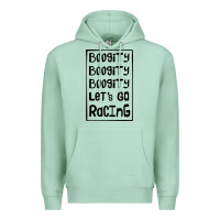 Seafoam boogity lets go racing Premium Hoodie - DesignPulse