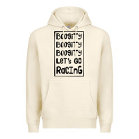 Tofu boogity lets go racing Premium Hoodie - DesignPulse